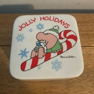 Ziggy 1981 Designer Collections Jolly Holidays Ziggy Stoneware Trinket D…